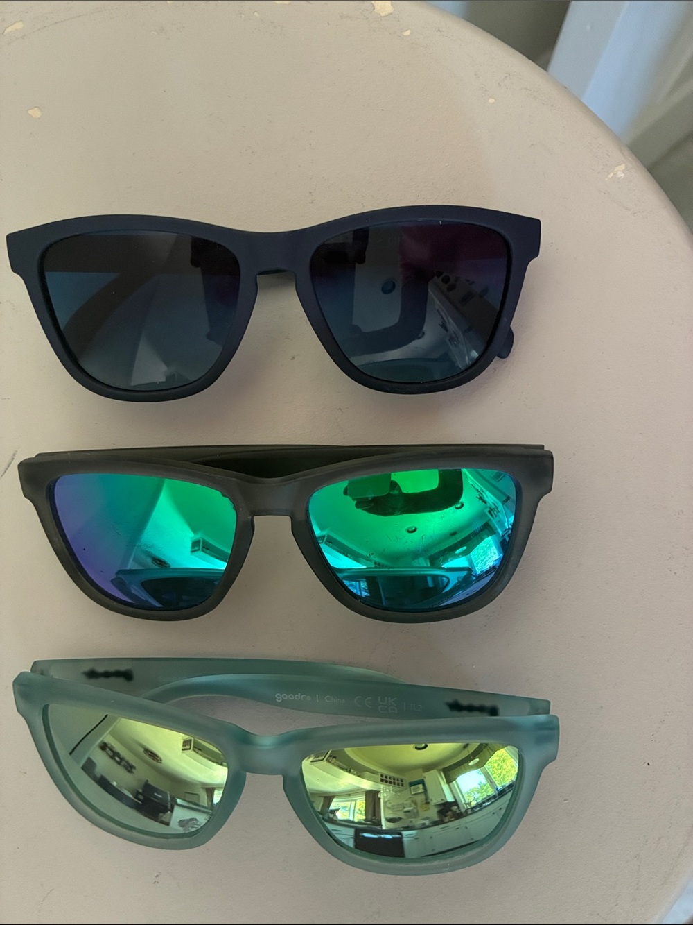 Goodr Sunglasses - 3 pairs - USED condition